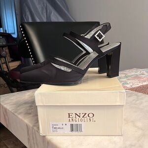 Enzo Angiolini Black Women's Heels